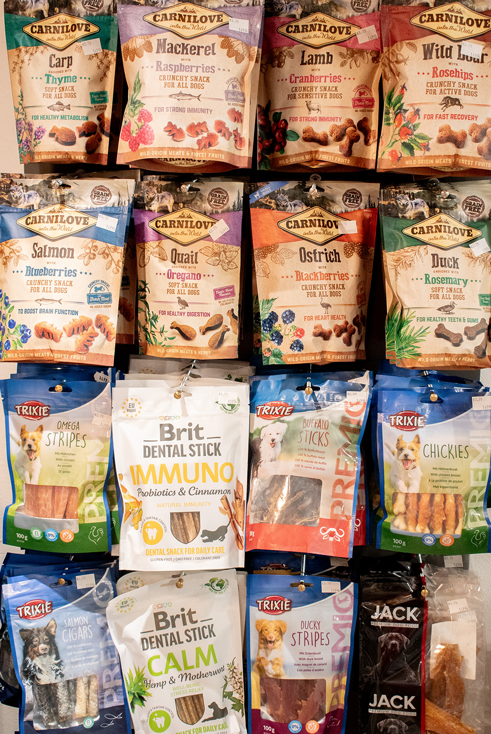 Dogzilla Petshop termékek - jutalomfalatok