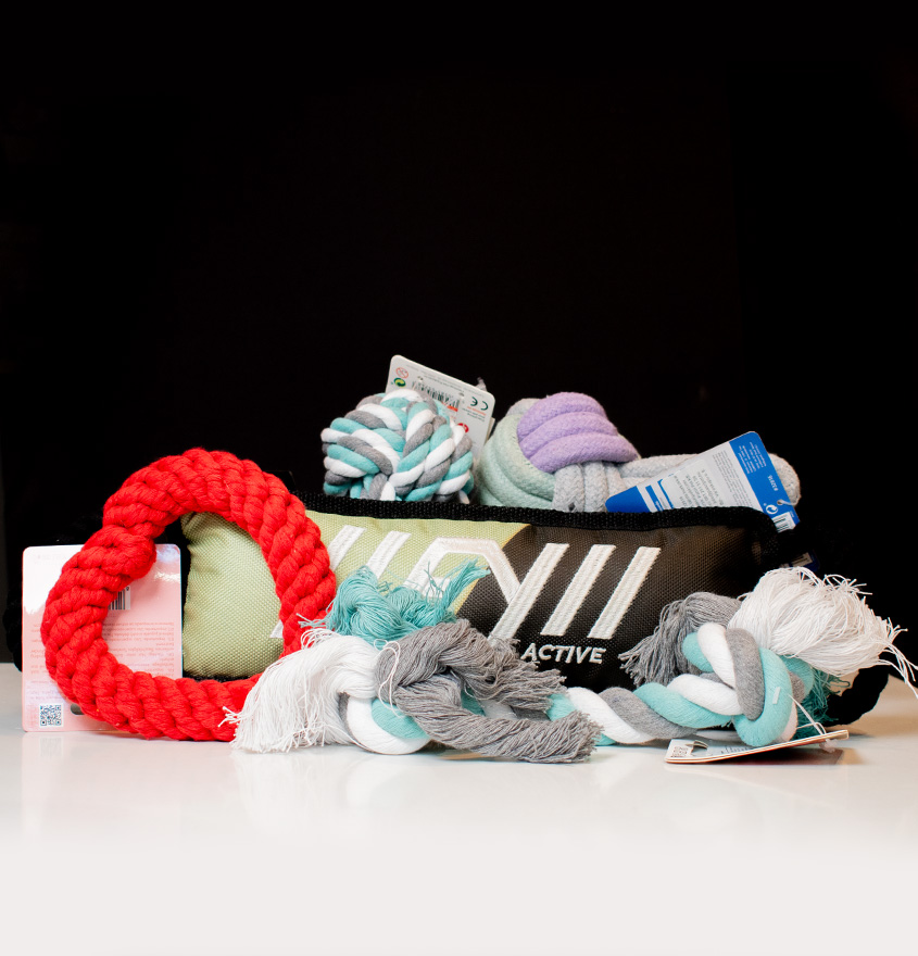 Dogzilla játékok kutyáknak és macskáknak - kötelek (Flamingo, Trixie, FuzzYard)