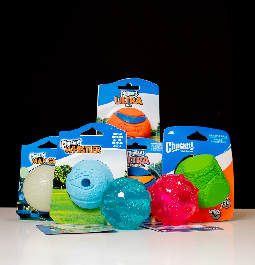 Dogzilla játékok kutyáknak és macskáknak - labdák (ChuckIt, Trixie)